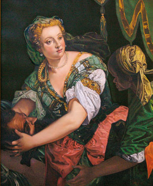 “Giuditta con la testa di Oloferne”